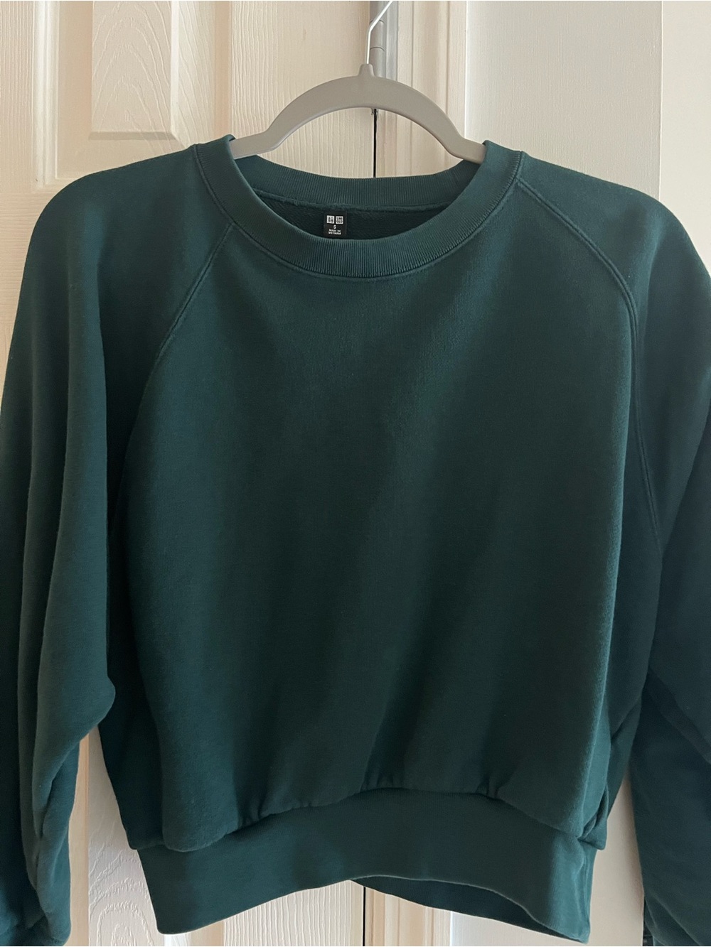Uniqlo Dark Teal Crewneck Sweatshirt